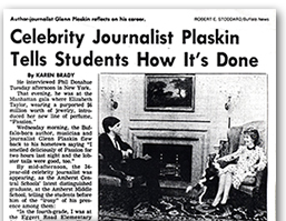 Plaskin Celebrity Journalist Turning Point article
